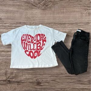 Zara kids outfit size 9